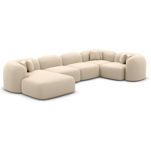 REAL LEATHER Beige