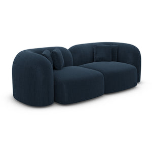CORD VELVET Dark Blue