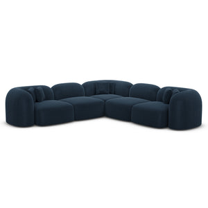 CORD VELVET Dark Blue