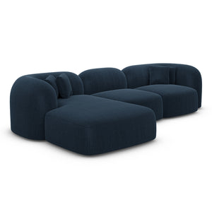 CORD VELVET Dark Blue
