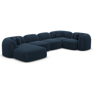 CORD VELVET Dark Blue