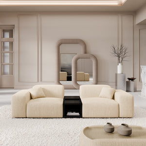 STRUCTURED FABRIC Cream
