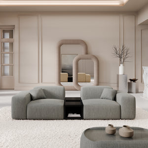 STRUCTURED FABRIC Dark Grey