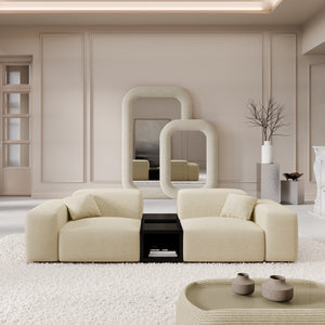 CORD VELVET Light Beige