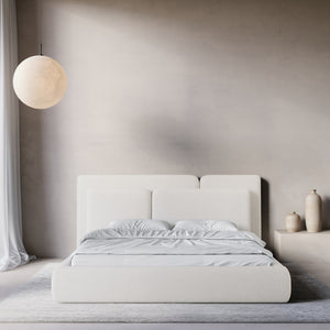 STRUCTURED FABRIC White