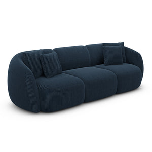 CORD VELVET Dark Blue