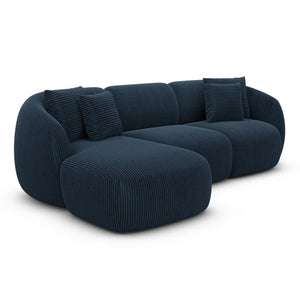 CORD VELVET Dark Blue