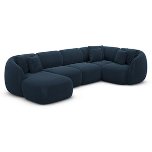 CORD VELVET Dark Blue