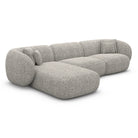 Sofa Mojave L Form - BOUCLE COCO Off Grey / Left - View 1