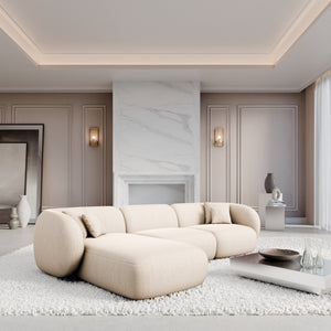 STRUCTURED FABRIC Cream