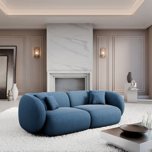 STRUCTURED FABRIC Dark Blue