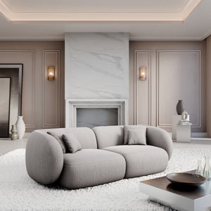 STRUCTURED FABRIC Light Grey
