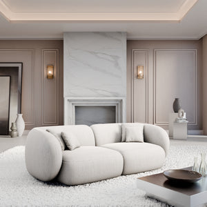 STRUCTURED FABRIC White