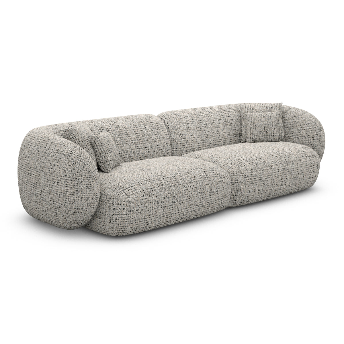 Sofa Mojave 3 Seater - BOUCLE COCO Off Grey - View 1