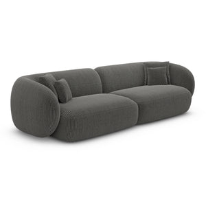CORD VELVET Dark Grey