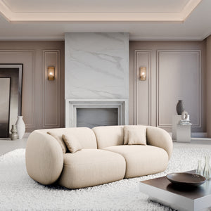 STRUCTURED FABRIC Cream