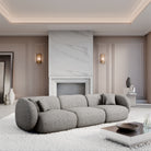 Sofa Mojave 4 Seater - BOUCLE COCO Off Grey - Room View