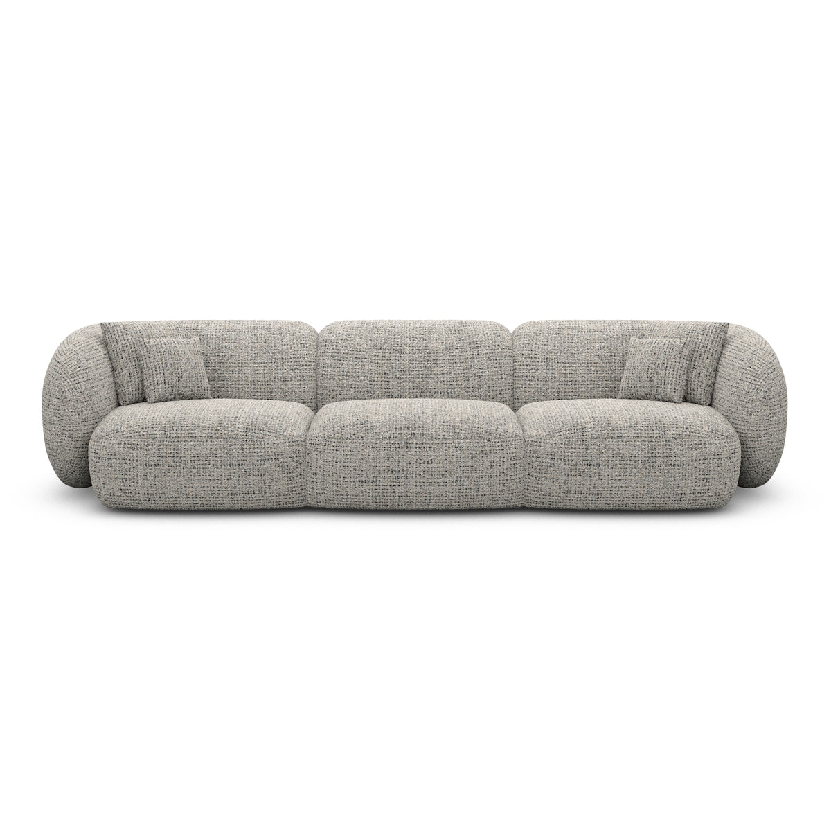 Sofa Mojave 4 Seater - BOUCLE COCO Off Grey - View 2