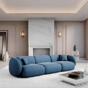 STRUCTURED FABRIC Dark Blue