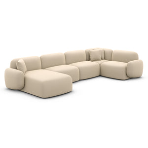 REAL LEATHER Beige