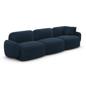 CORD VELVET Dark Blue