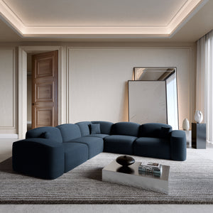 CORD VELVET Dark Blue