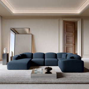 CORD VELVET Dark Blue