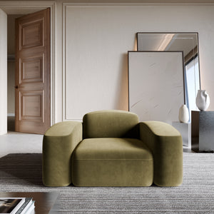 VELVET Olive Green