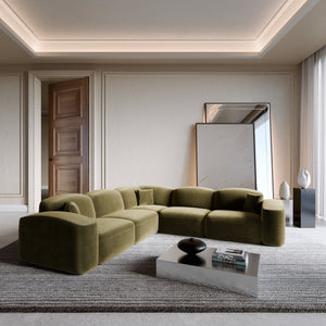 VELVET Olive Green