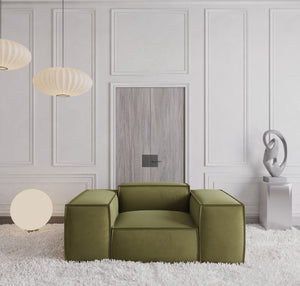 VELVET Olive Green