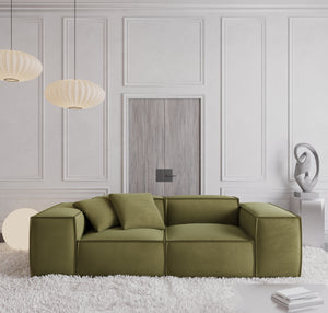 VELVET Olive Green
