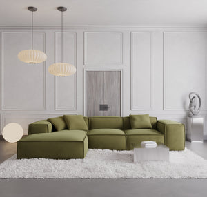 VELVET Olive Green