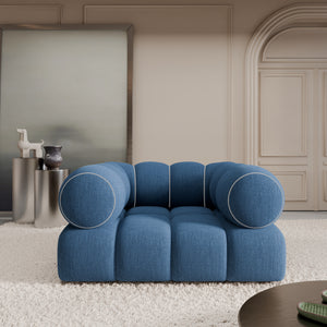 STRUCTURED FABRIC Dark Blue