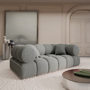 STRUCTURED FABRIC Dark Grey