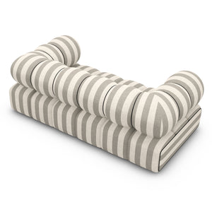 LINEN Stripes Beige Sand