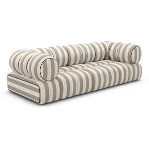 LINEN Stripes Beige Sand