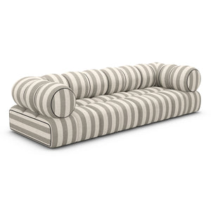 LINEN Stripes Beige Sand