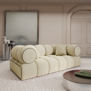 CORD VELVET Light Beige