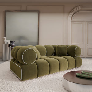 VELVET Olive Green