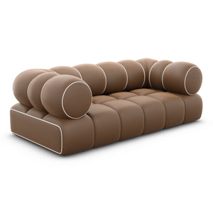REAL LEATHER Choco Brown
