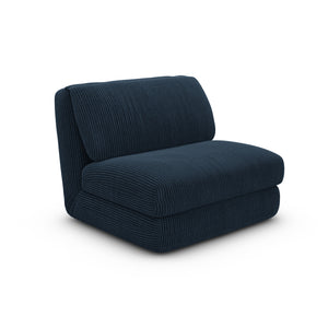 CORD VELVET Dark Blue