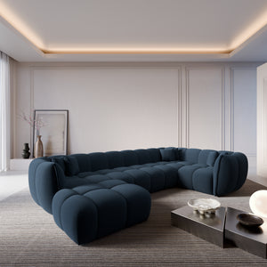 CORD VELVET Dark Blue