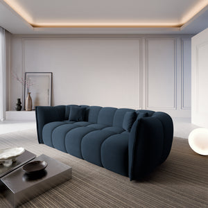 CORD VELVET Dark Blue
