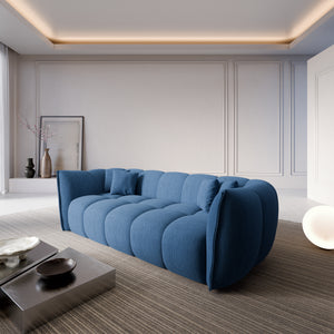 STRUCTURED FABRIC Dark Blue