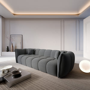 CORD VELVET Dark Grey