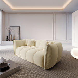 CORD VELVET Light Beige
