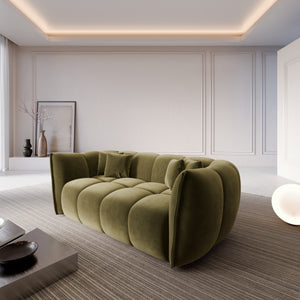 VELVET Olive Green