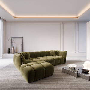 VELVET Olive Green