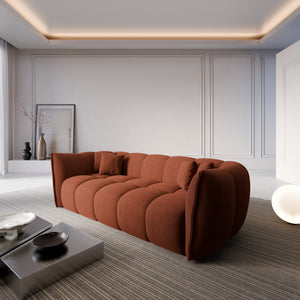 STRUCTURED FABRIC Terracotta