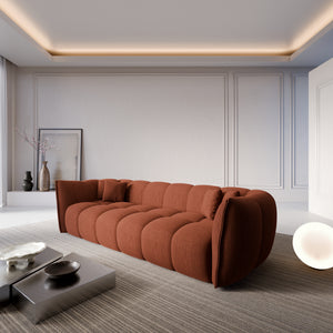 STRUCTURED FABRIC Terracotta